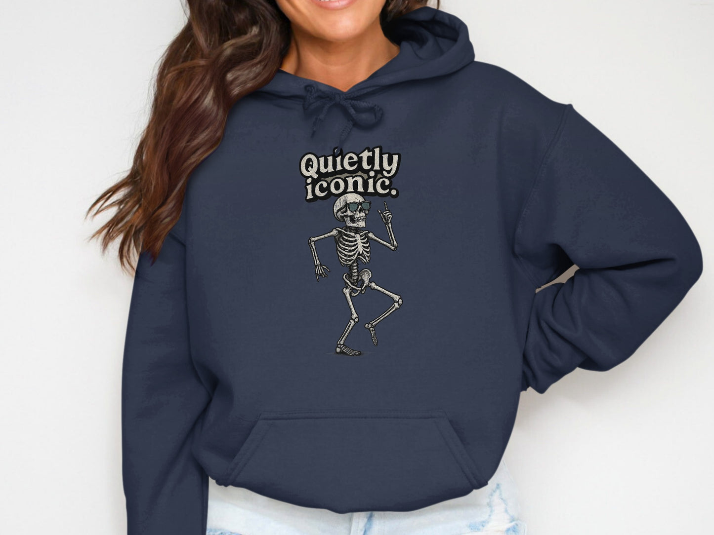 Quietly Iconic Dancing Skeleton Hoodie product
