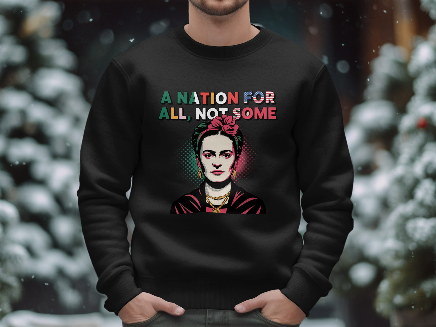 A Nation For All Not Some Graphic Sweatshirt product