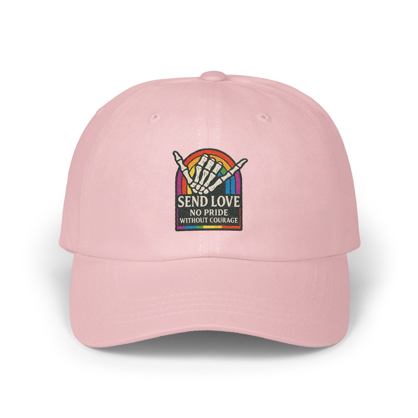 Send Love No Pride Without Courage Cap product