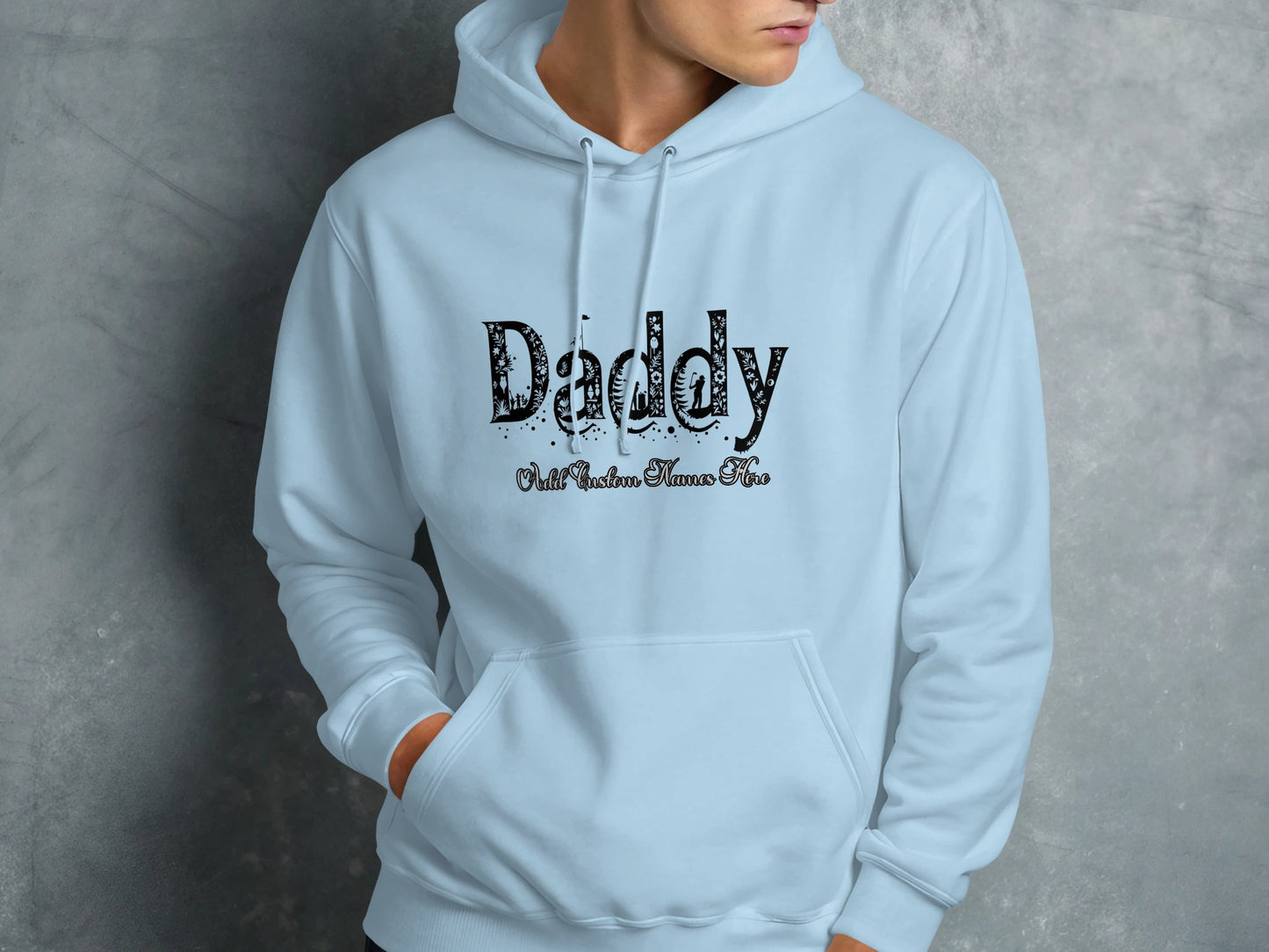 Daddy Not Always Home Printed Hoodie product