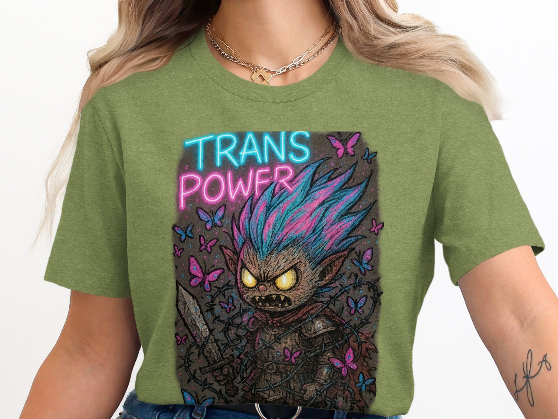 Trans Power Graphic Tee illustration product type
