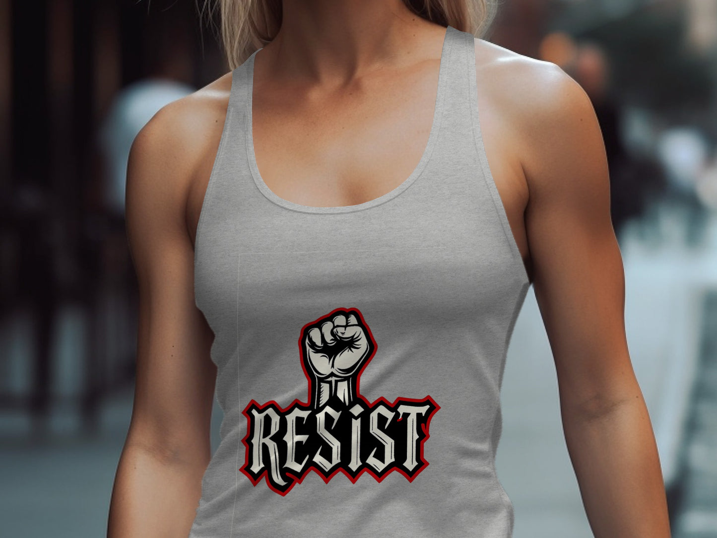 Resist Graphic Design Tank Top Product