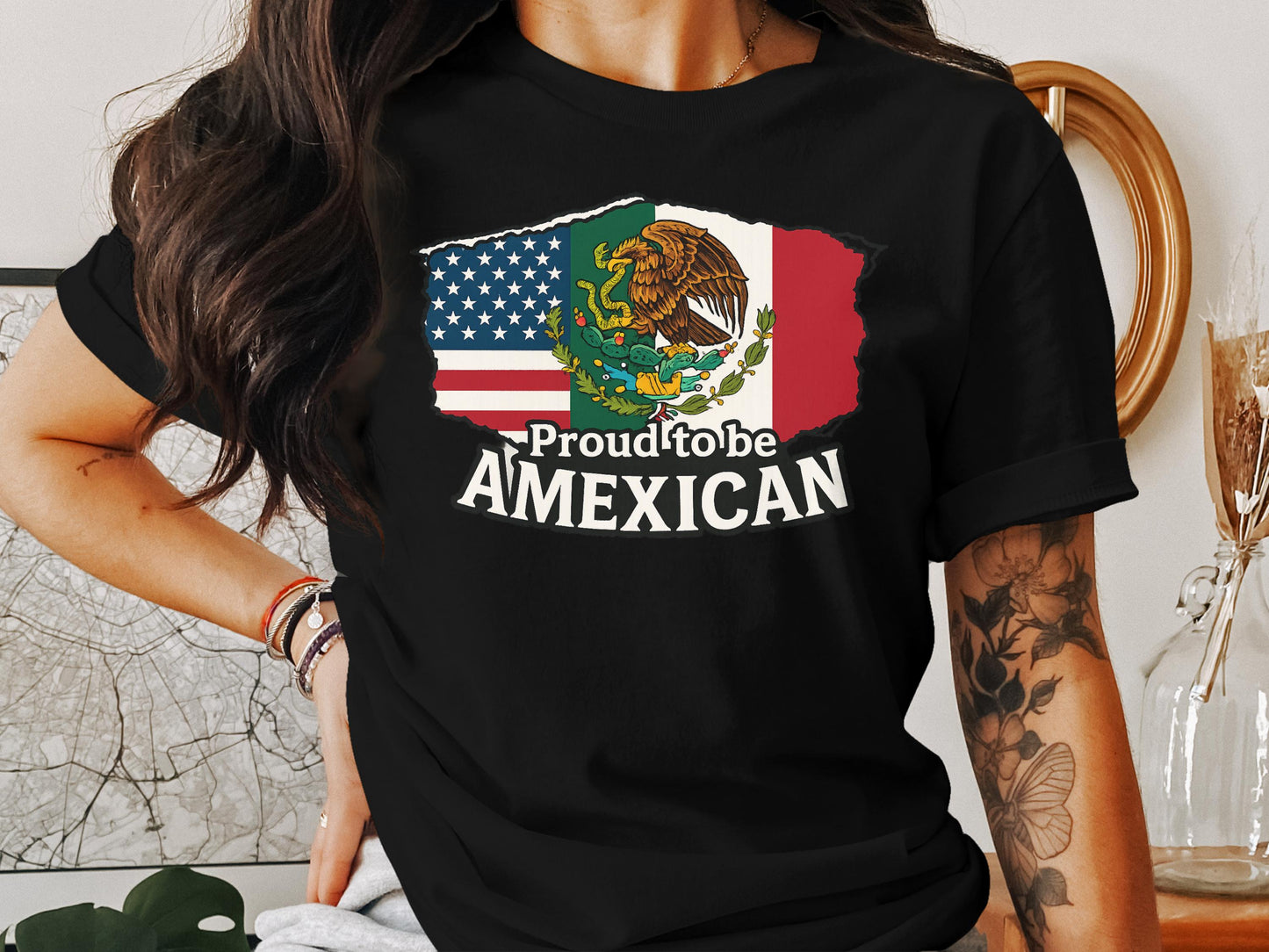 Proud to be AMEXICAN Graphic T-Shirt product type