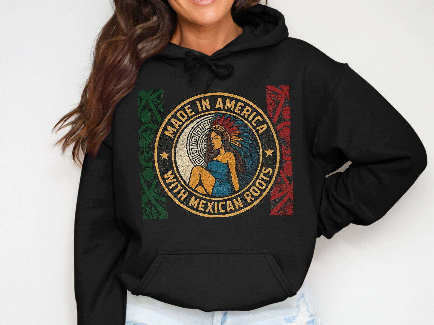 Made in America With Mexican Roots Hoodie product type