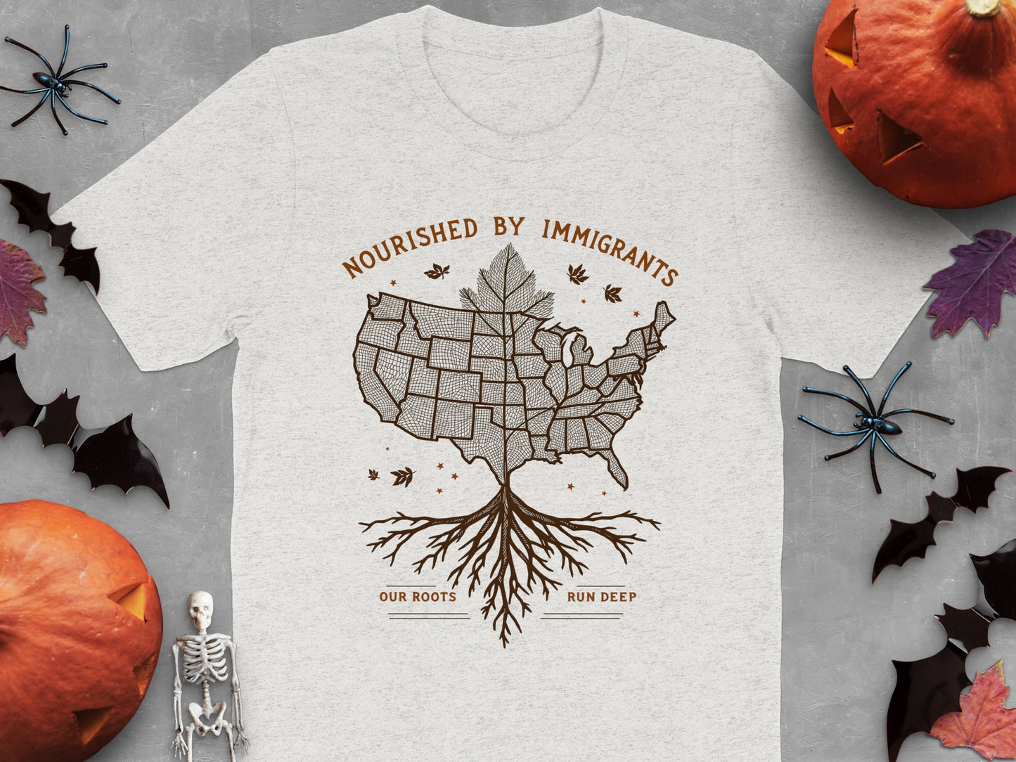 Nourished By Immigrants Our Roots Run Deep product type