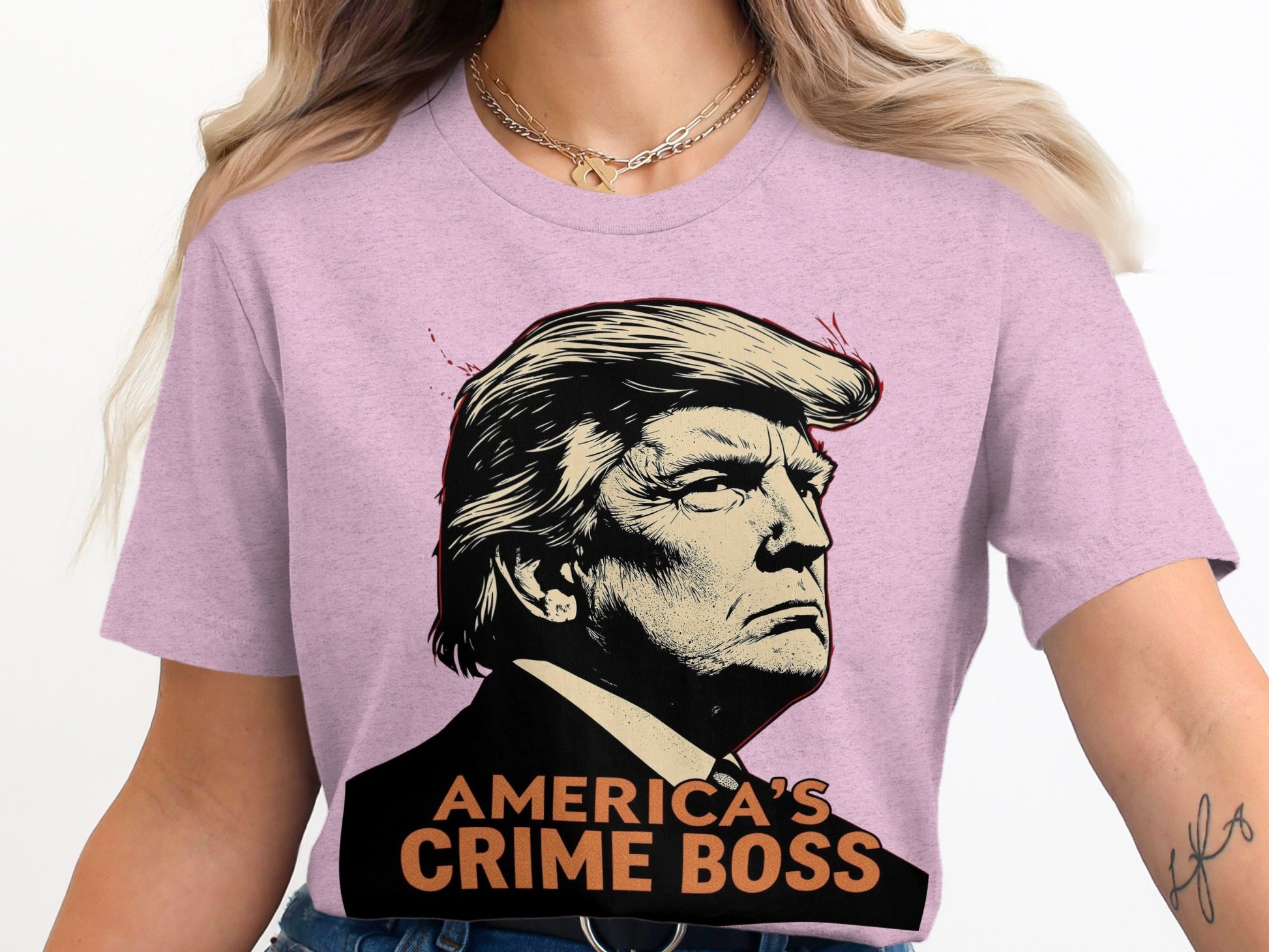 America's Crime Boss Graphic T-Shirt product type