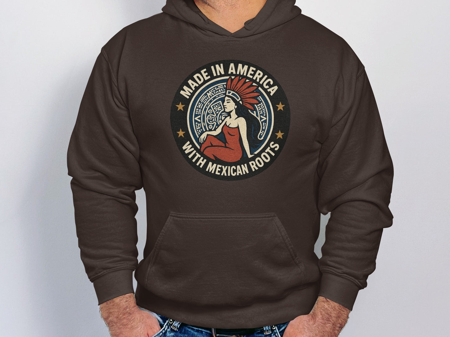 Made in America with Mexican Roots Hoodie product