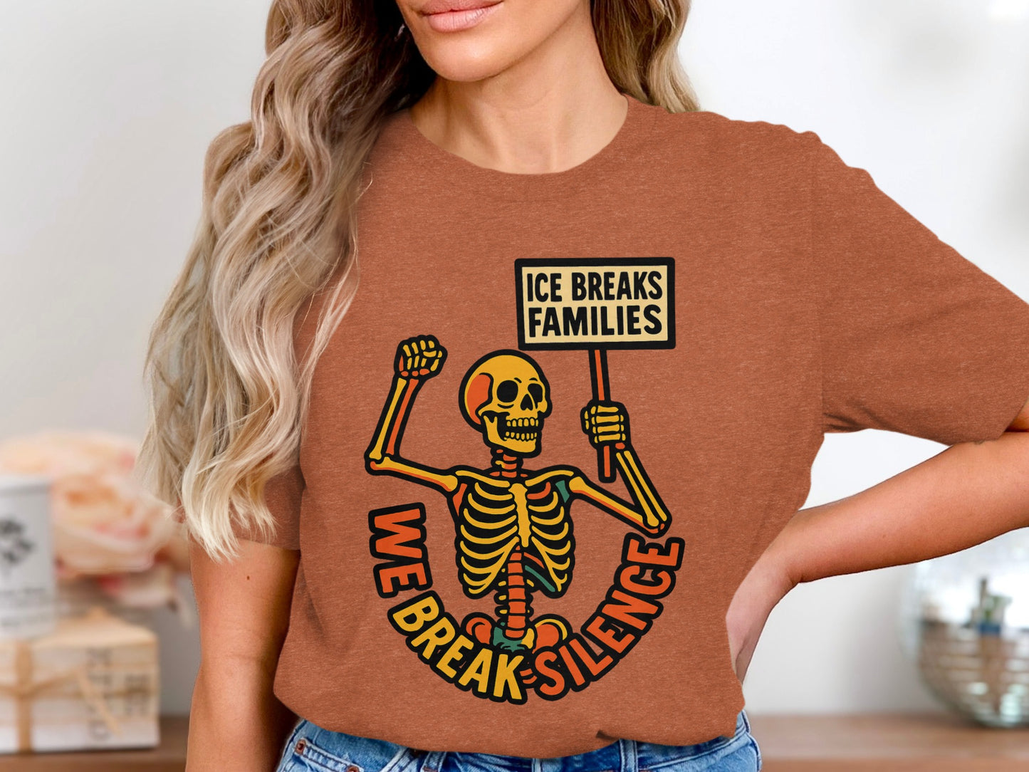 Ice Breaks Families We Break Silence Shirt product type