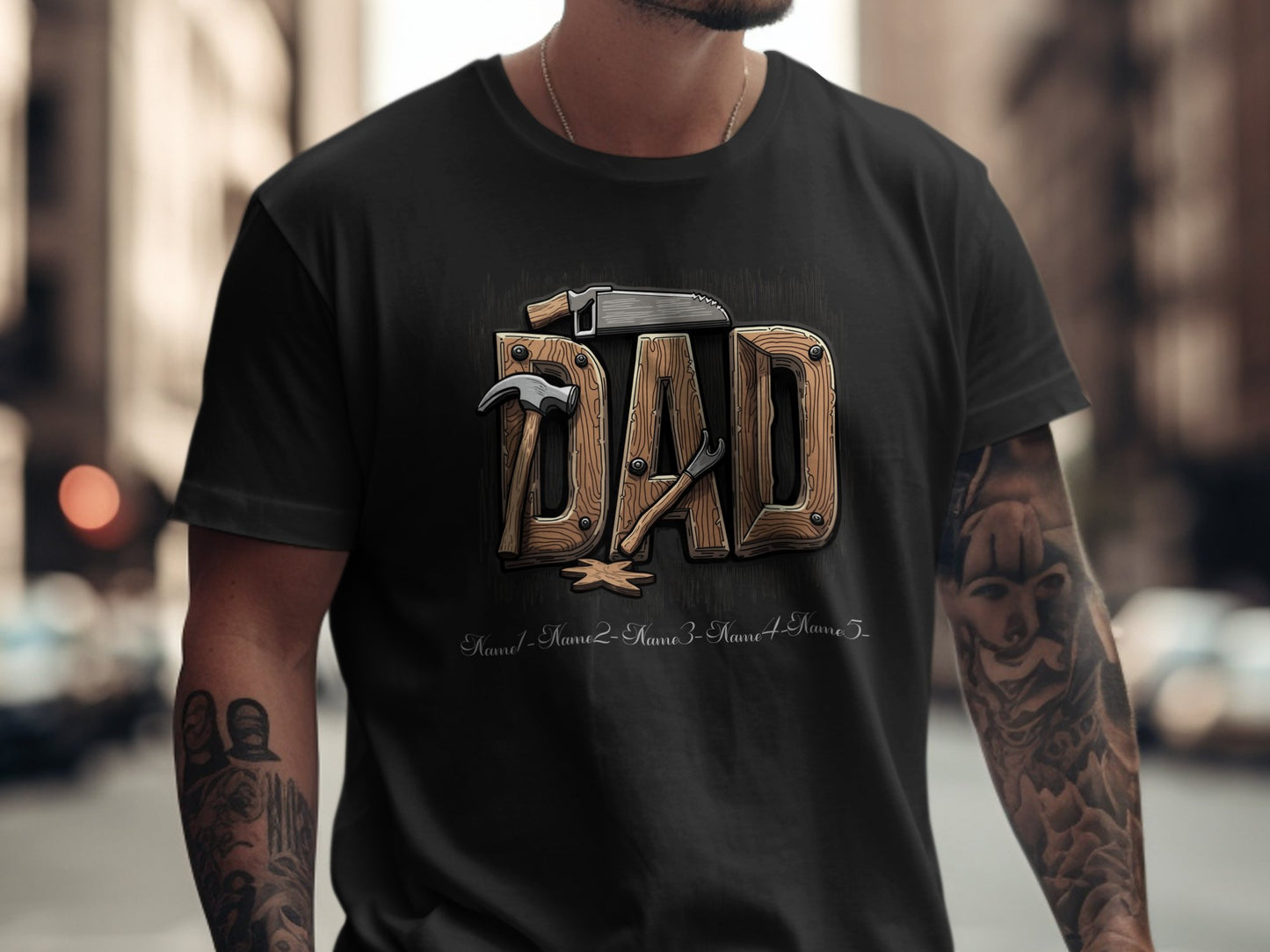 Unique Dad Themed Graphic T-Shirt for Men product