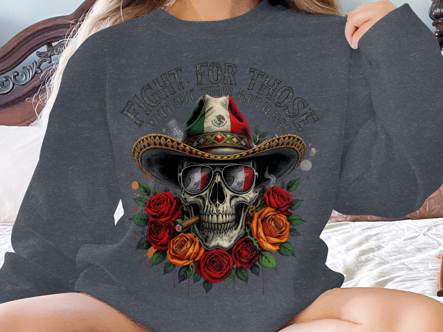 Fight For Those Without Your Privilege Skull product type