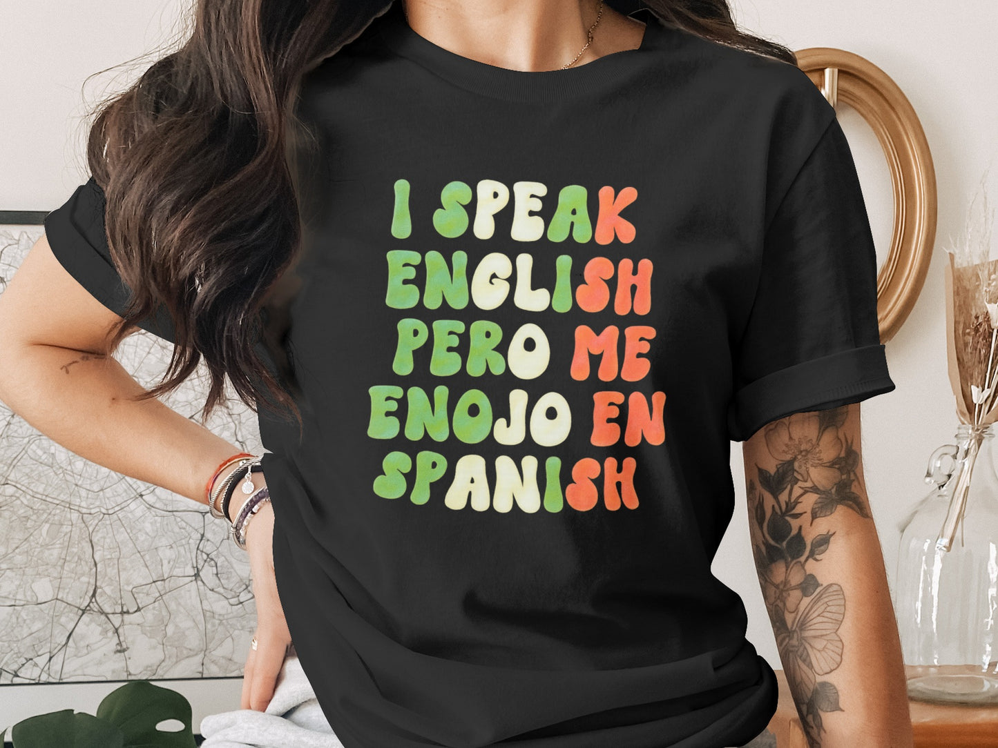 I Speak English Pero Me Enojo En Spanish product type