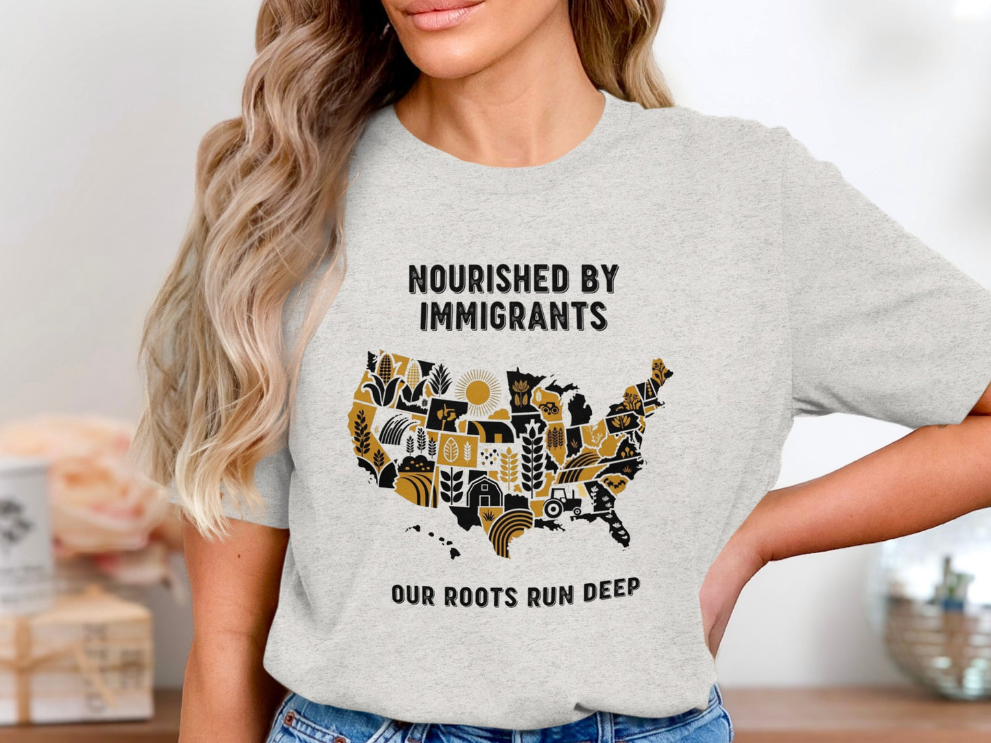 Nourished by Immigrants Our Roots Run Deep product type