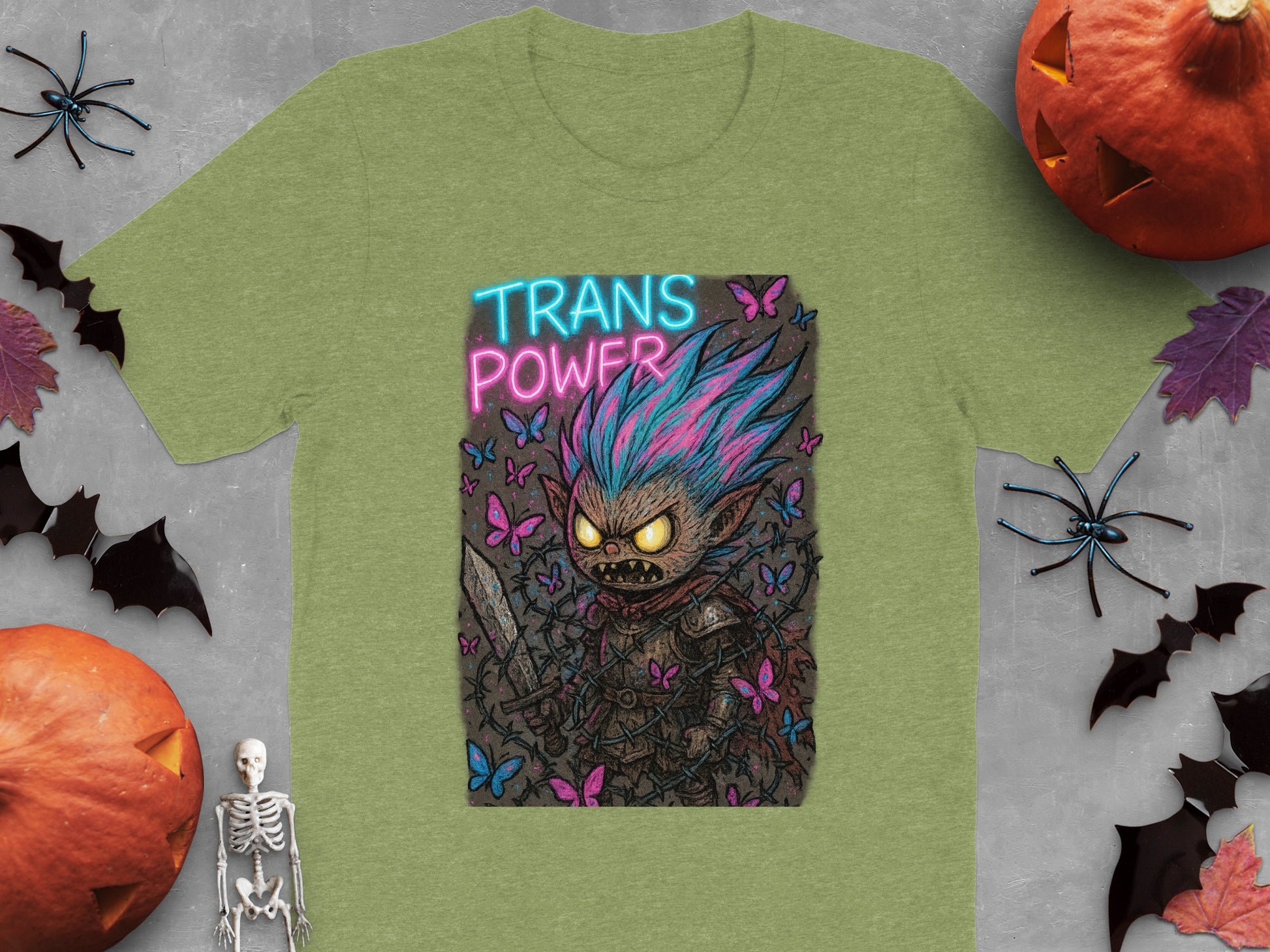 Trans Power Animated Character T-shirt product type
