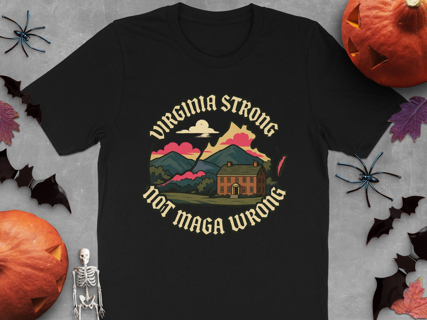 Virginia Strong Not Maga Wrong T-shirt product type