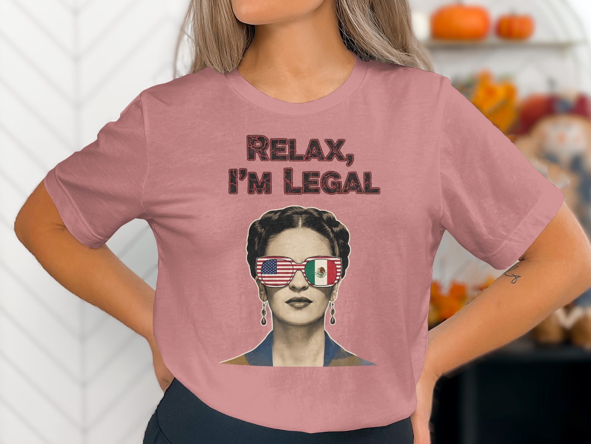 Relax I'm Legal Funny Statement T-shirt product type