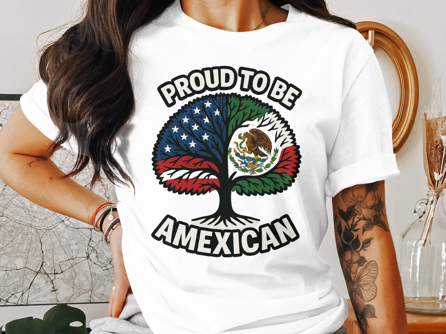 Proud to Be Amexican Graphic Tee Shirt product type