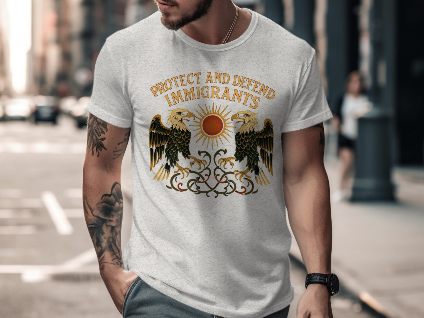Protect And Defend Immigrants Graphic T-Shirt product