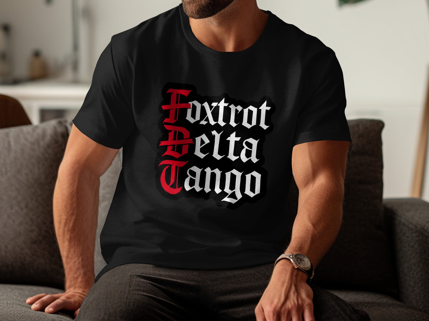 Foxtrot Delta Tango Graphic Print T-shirt product type