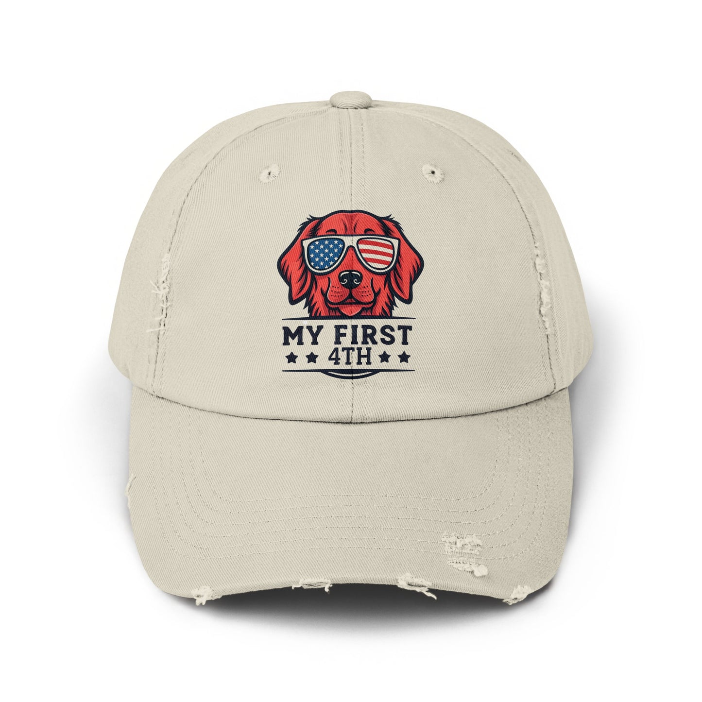 My First 4th With Dog USA Theme Hat product