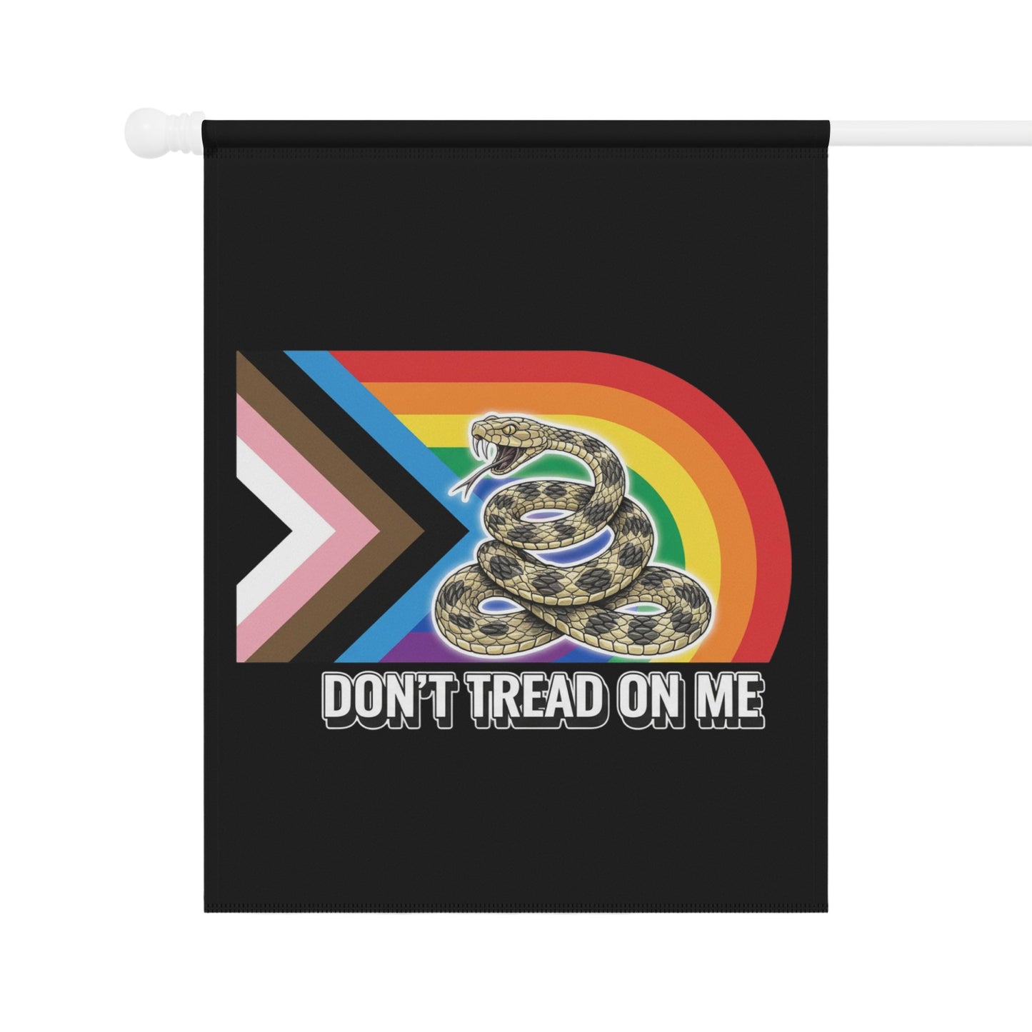Don't Tread On Me Rainbow Snake Flag product