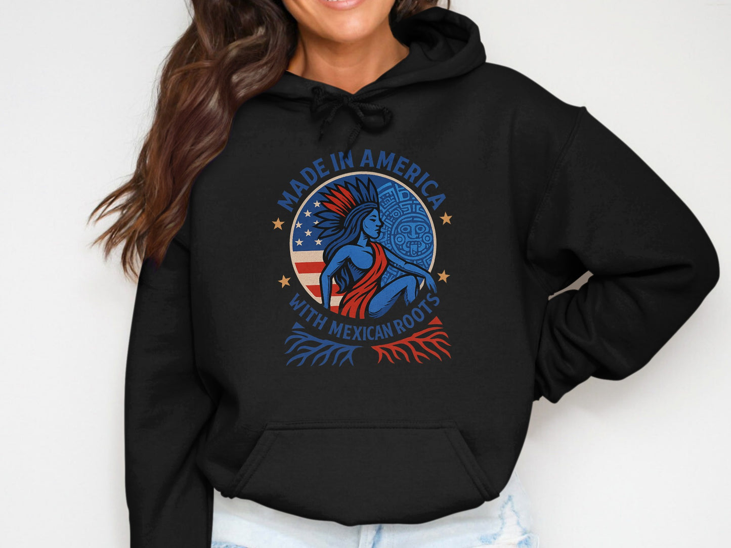 Made in America with Mexican roots hoodie product