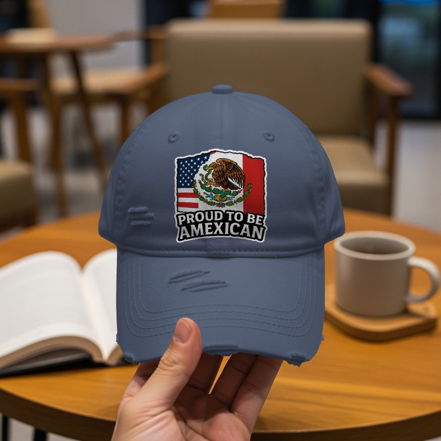 Proud to Be Amexican Flag Design Hat product