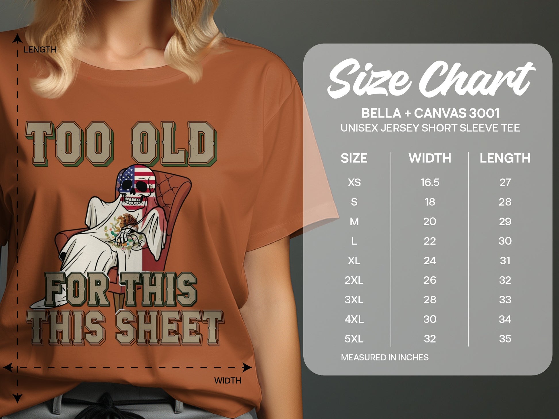 Too Old For This This Sheet Graphic Tee product type