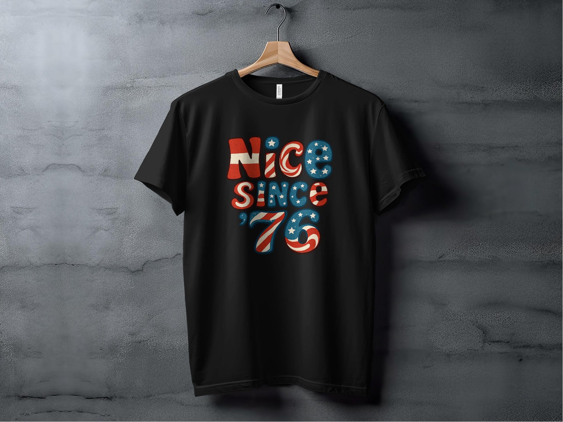 Nice Since '76 Graphic Tee Shirt product