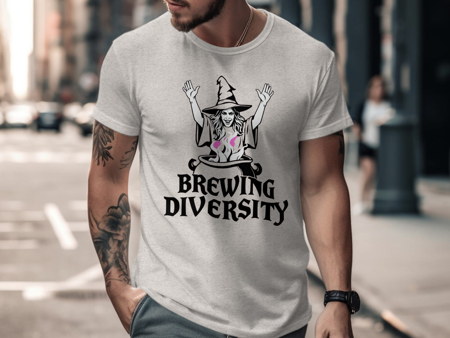 Brewing Diversity Witch T-Shirt product type