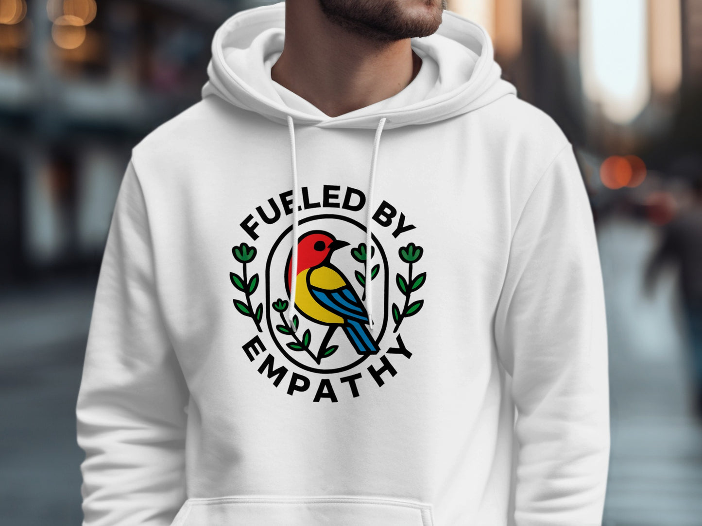 Fueled By Empathy Bird Graphic Hoodie product