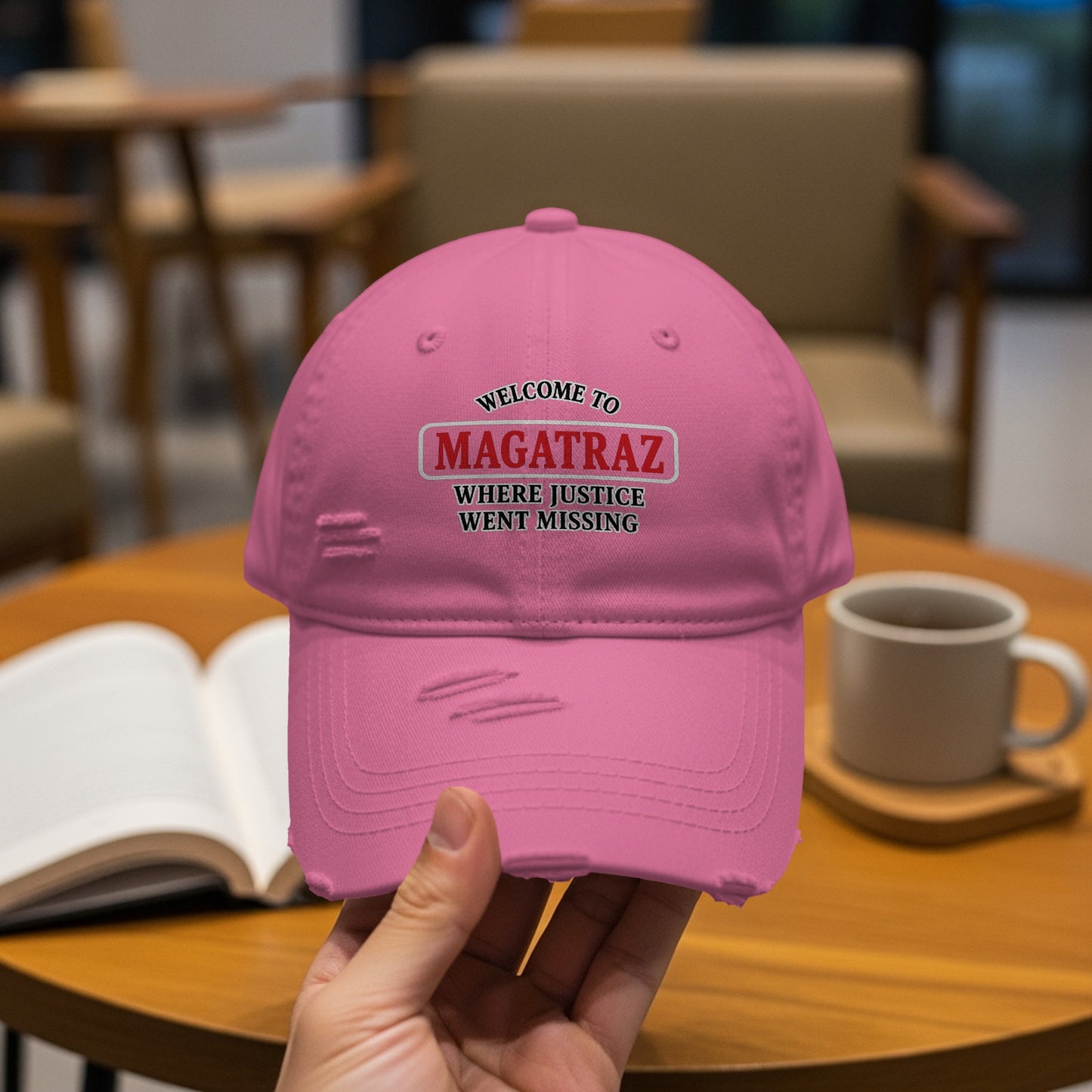 Welcome to Magatraz Where Justice Went Missing Hat product