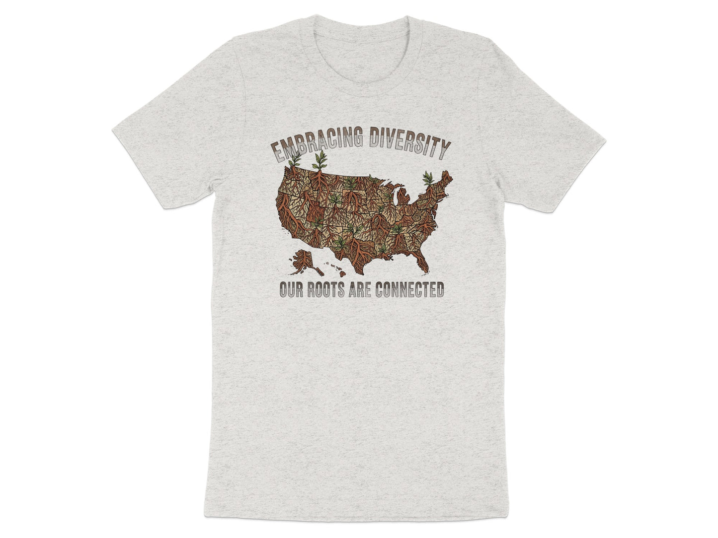Embracing Diversity Our Roots Are Connected T-shirt product