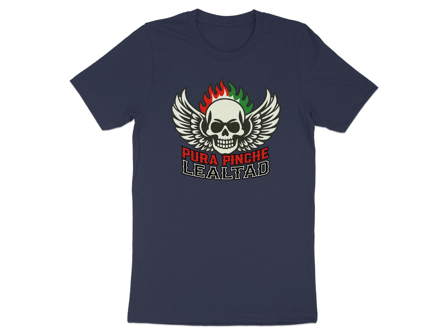 Pura Pinche Lealtad Skull Wings Graphic Tee product