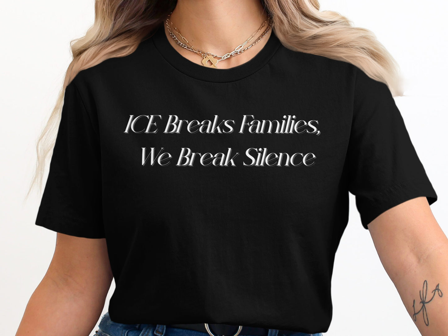 ICE Breaks Families We Break Silence t-shirt product type