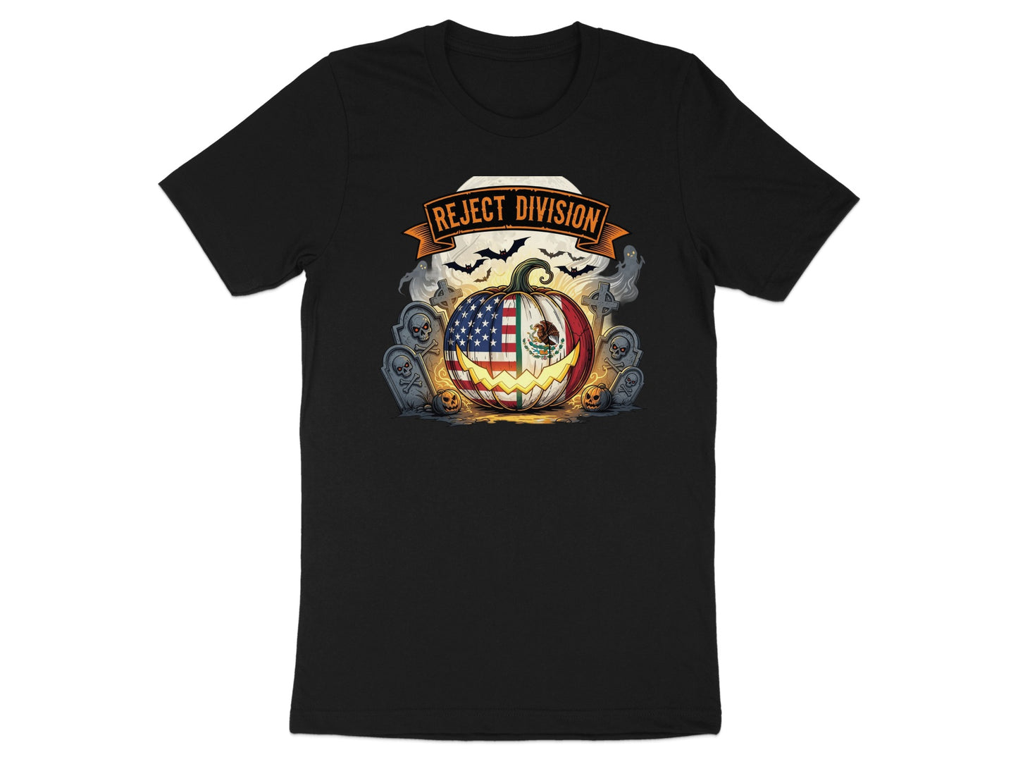 Halloween Reject Division Themed T-shirt product type