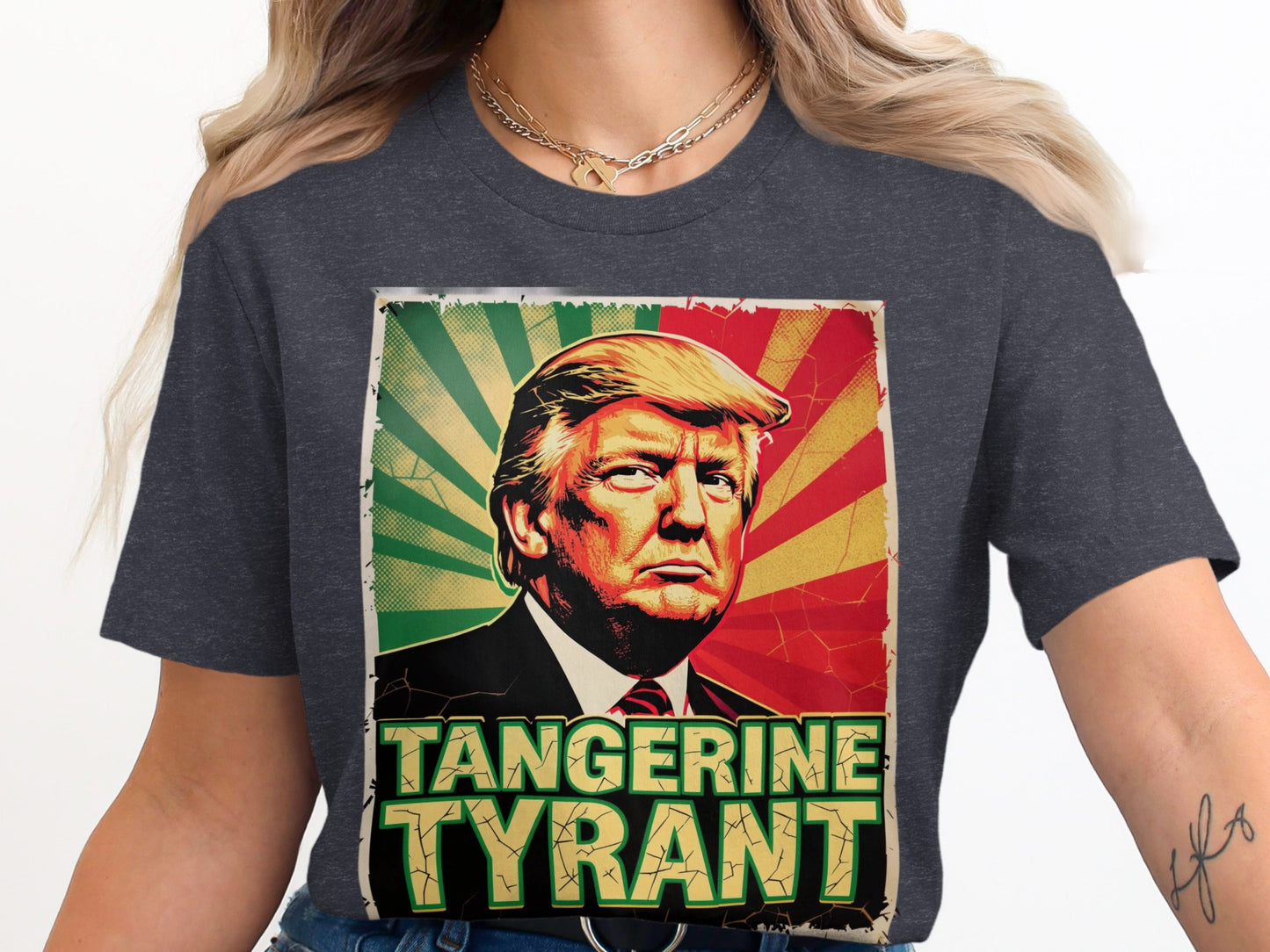 Tangerine Tyrant Graphic Tee shirt product type