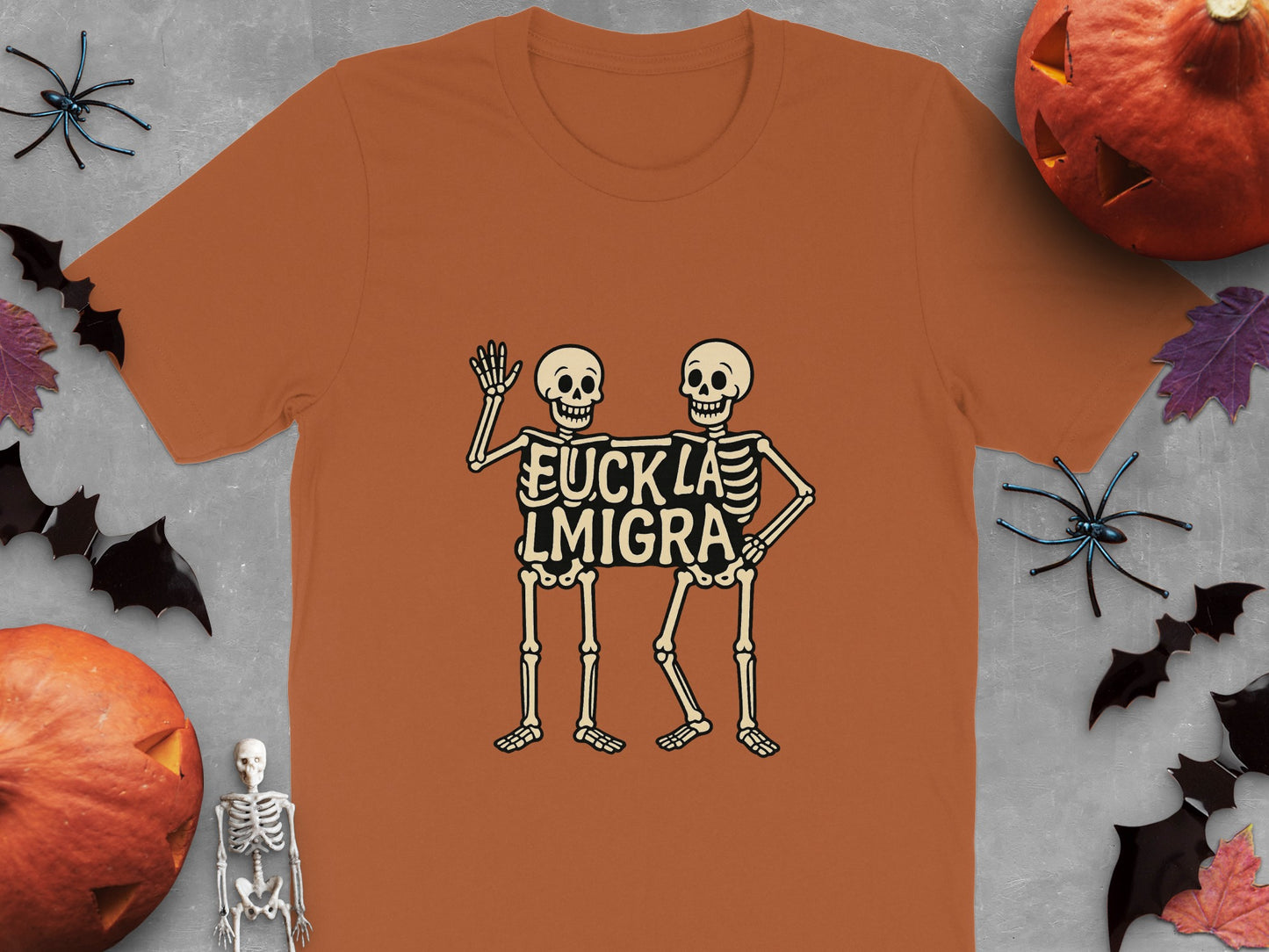 Skeletons Holding Hands Halloween T-Shirt product type