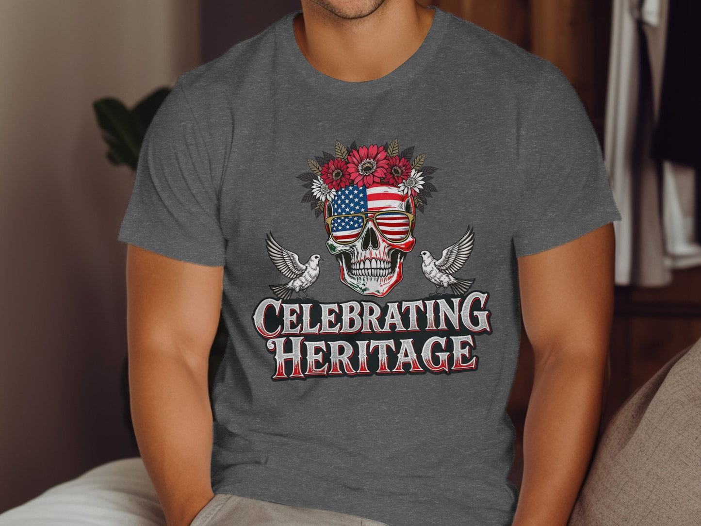 Celebrating Heritage Skull Graphic T-Shirt product