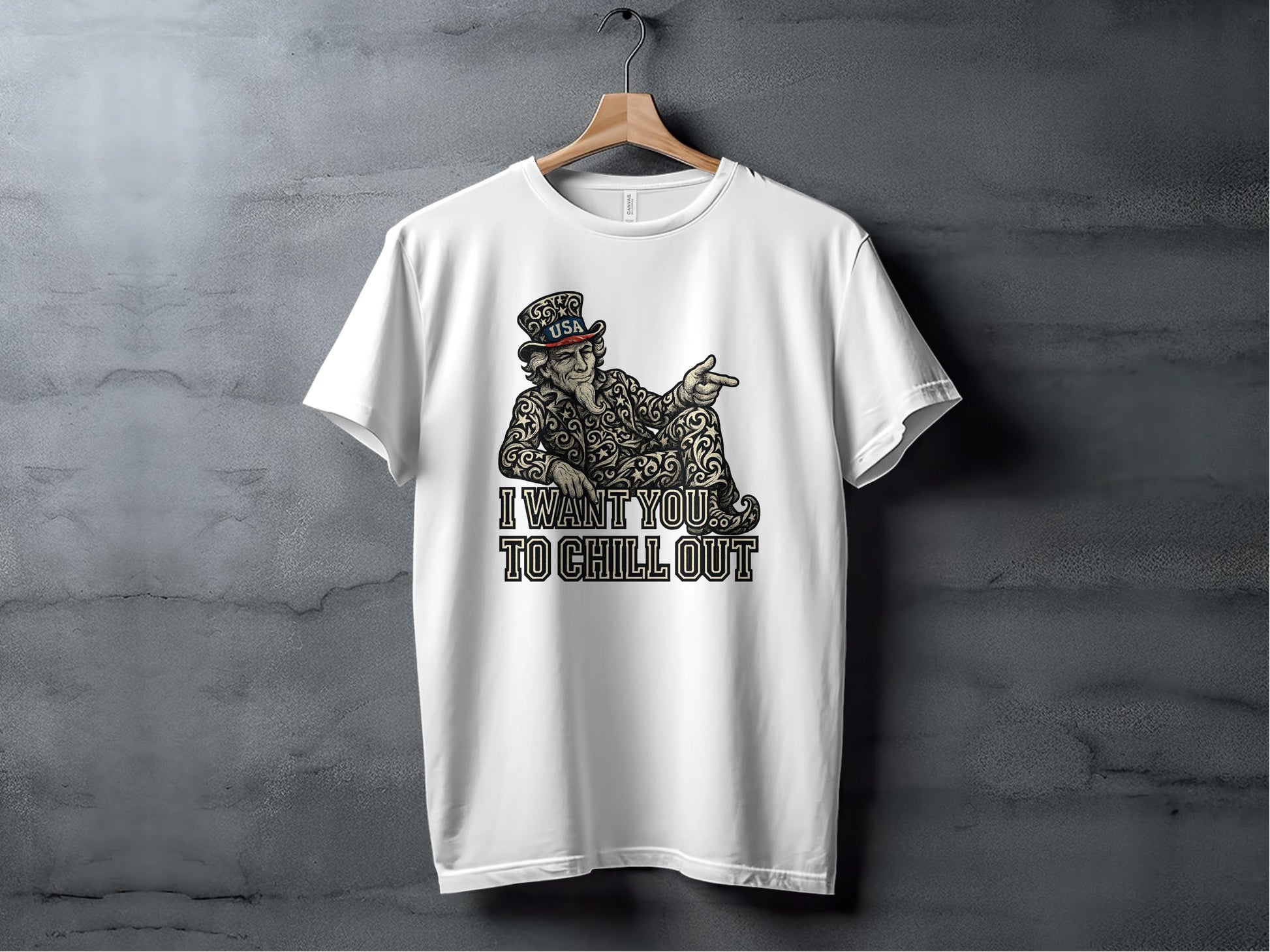 I Want You To Chill Out Funny Graphic Tee product type