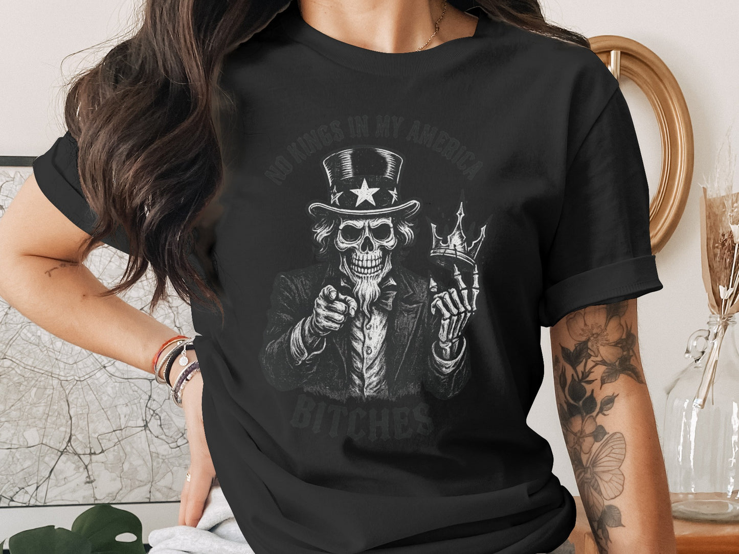 Add Kings In My America Bitches Product T-Shirt