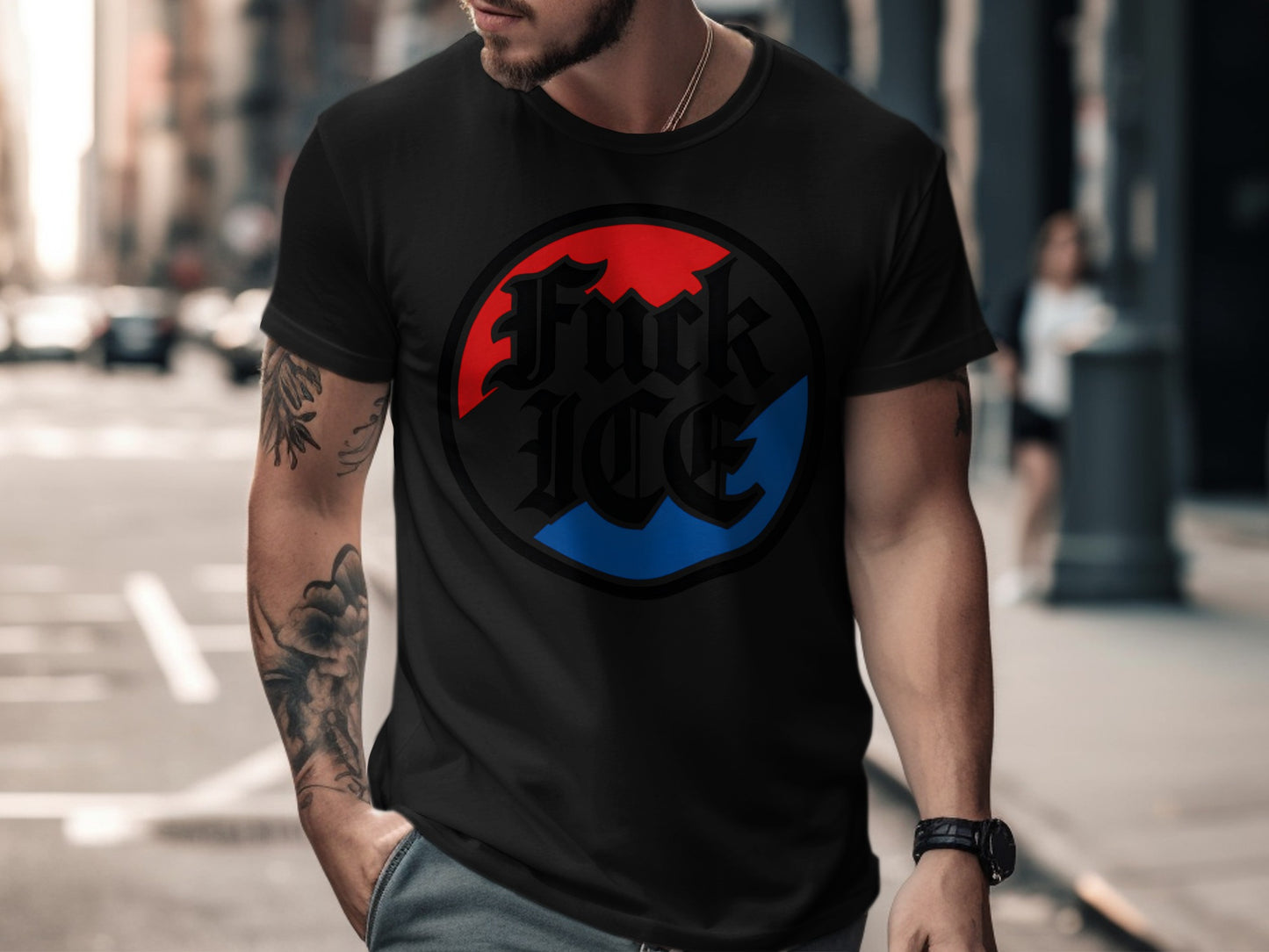 Vintage Anti-Authority Graphic Tee Shirt product type