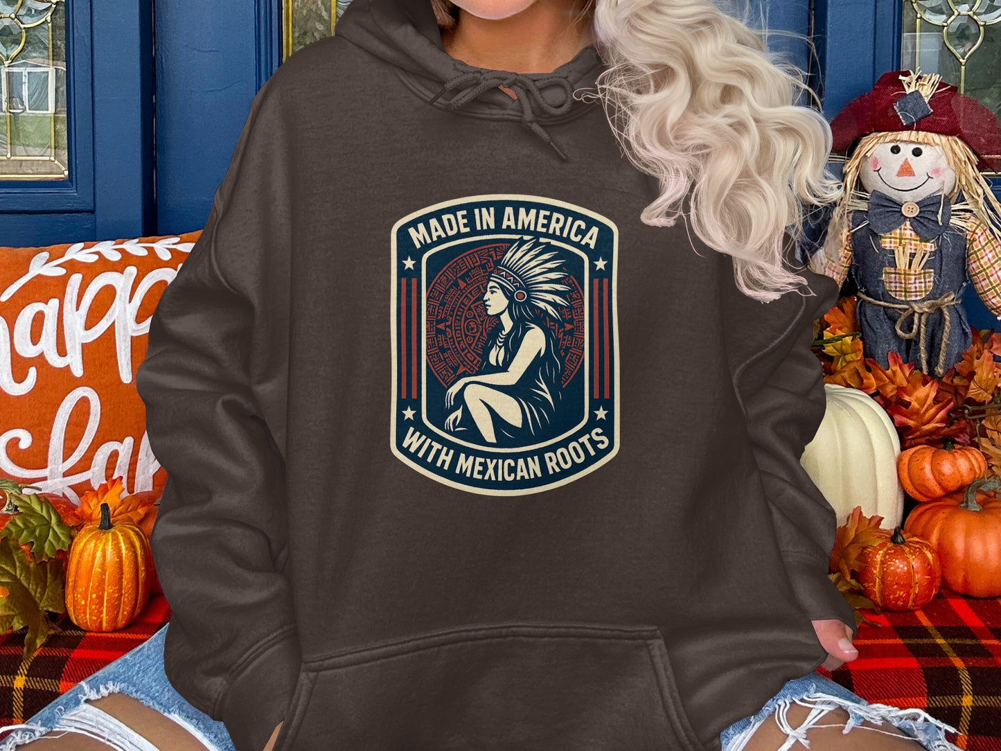 Made In America With Mexican Roots Hoodie product