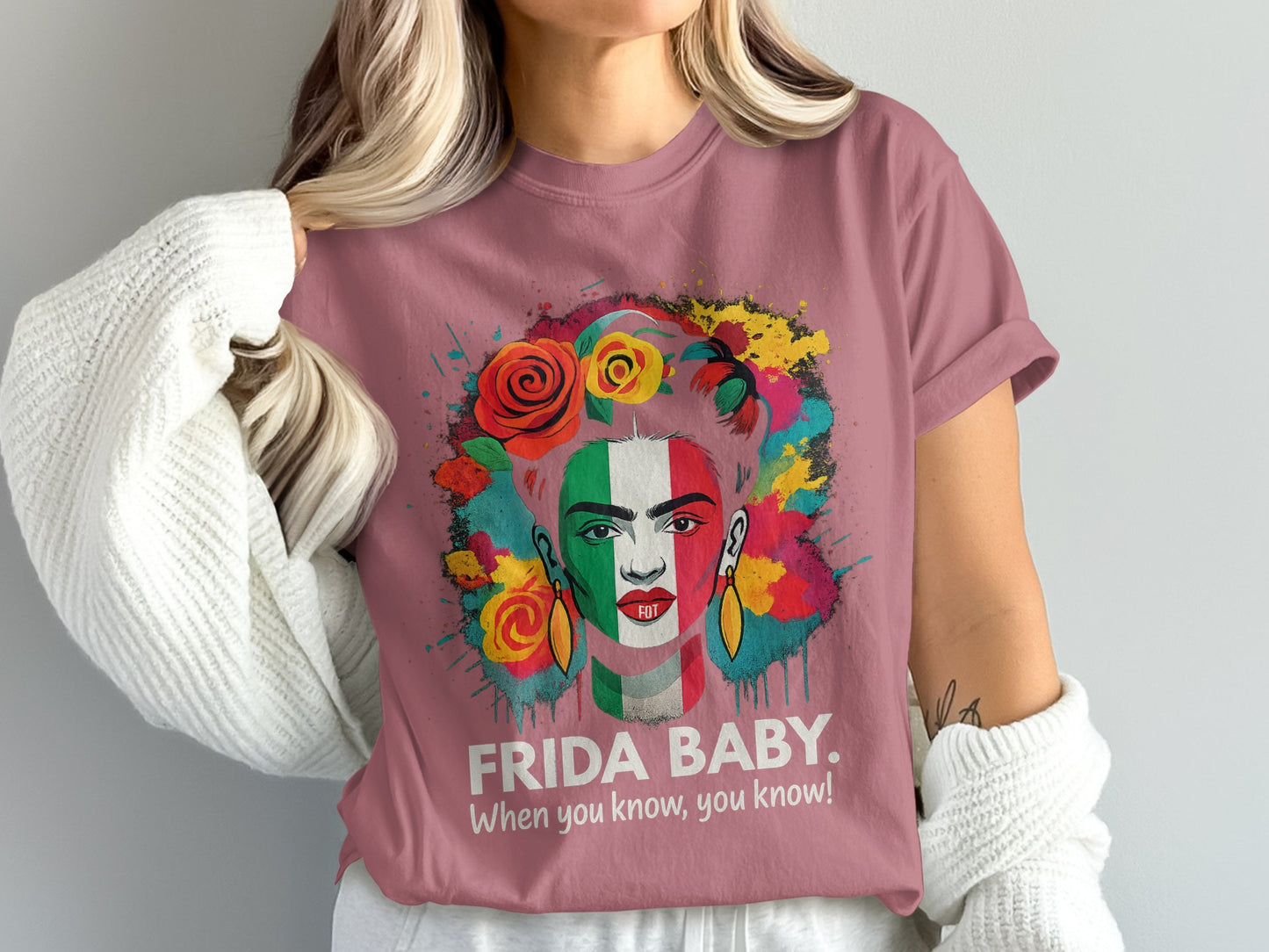 Frida Baby When You Know You Know Graphic T-shirt product
