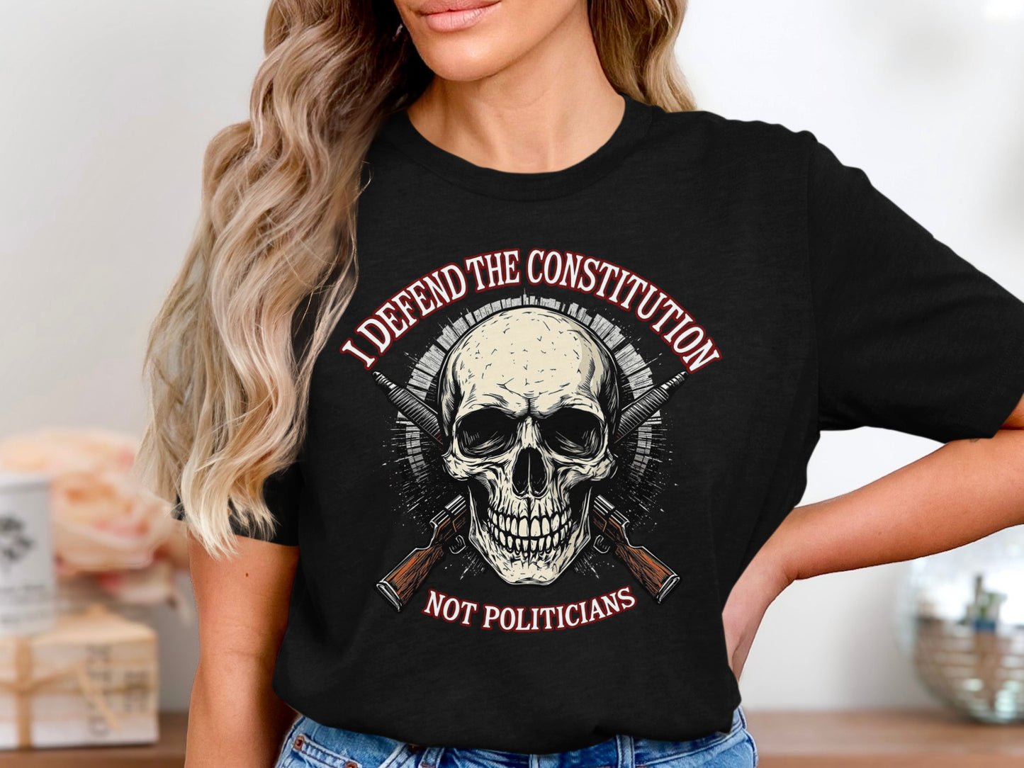 I Defend the Constitution Not Politicians Shirt