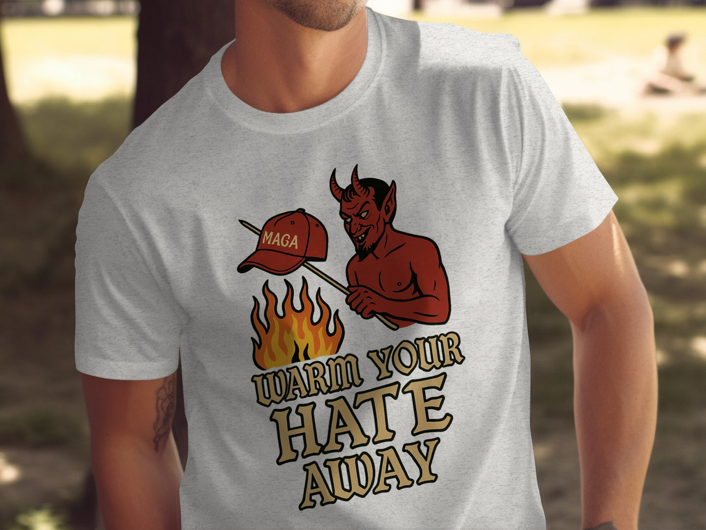 Warm Your Hate Away Graphic T-Shirt product