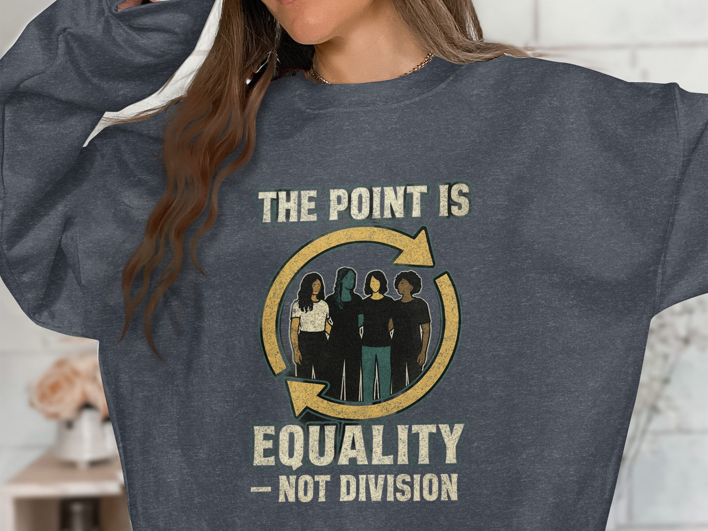 The Point Is Equality Not Division Shirt product