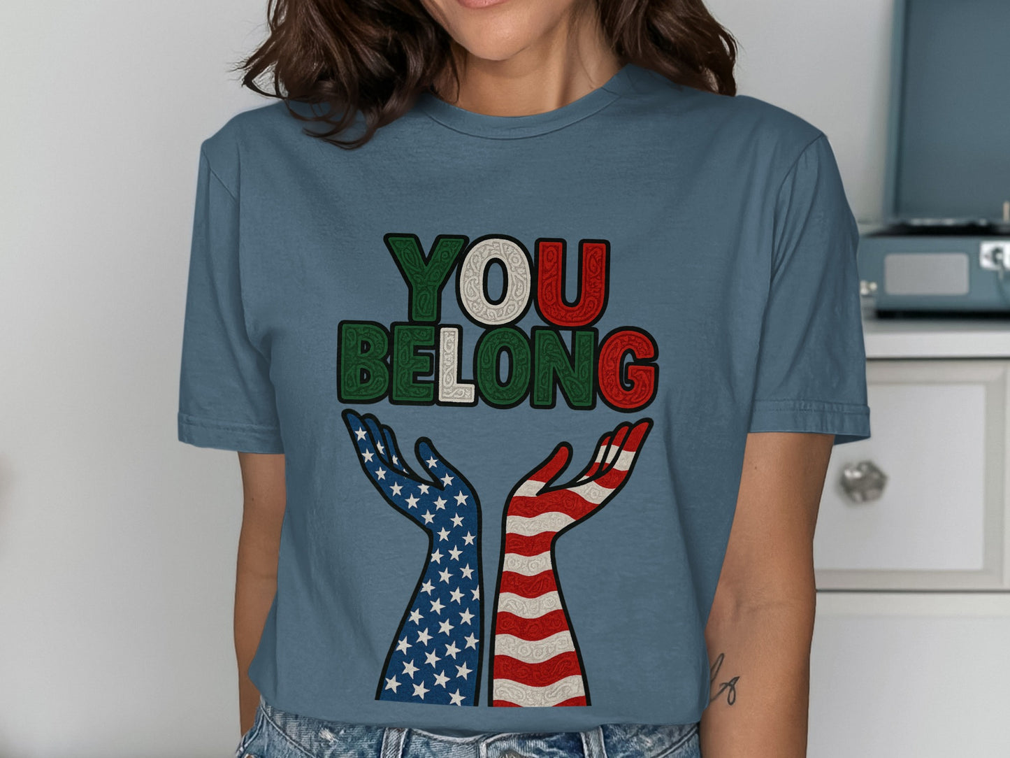 You Belong Graphic Statement Tee shirt product type