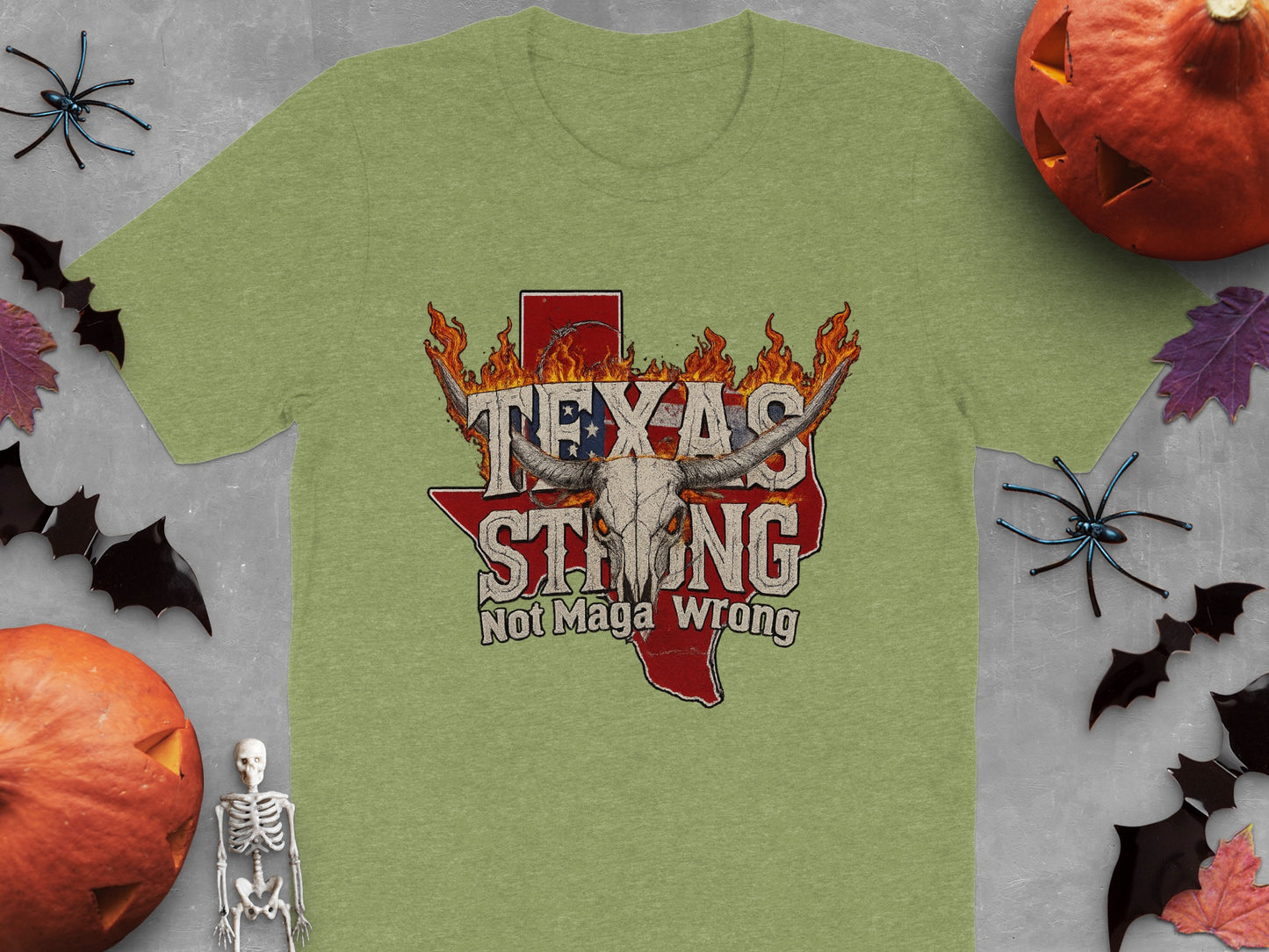 Texas Strong Not Maga Wrong Graphic T-shirt product