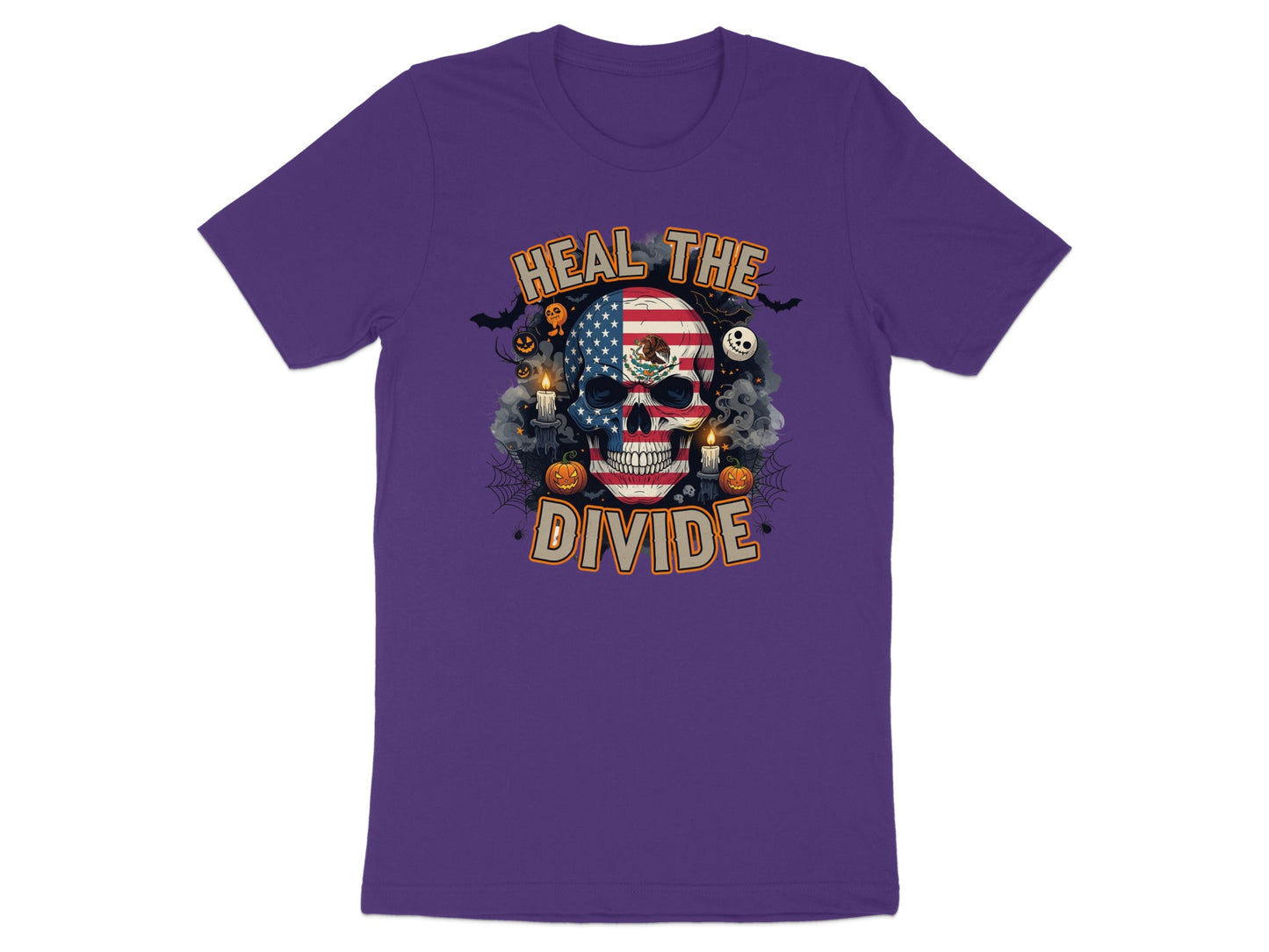 Heal The Divide Skull Halloween T-shirt product type