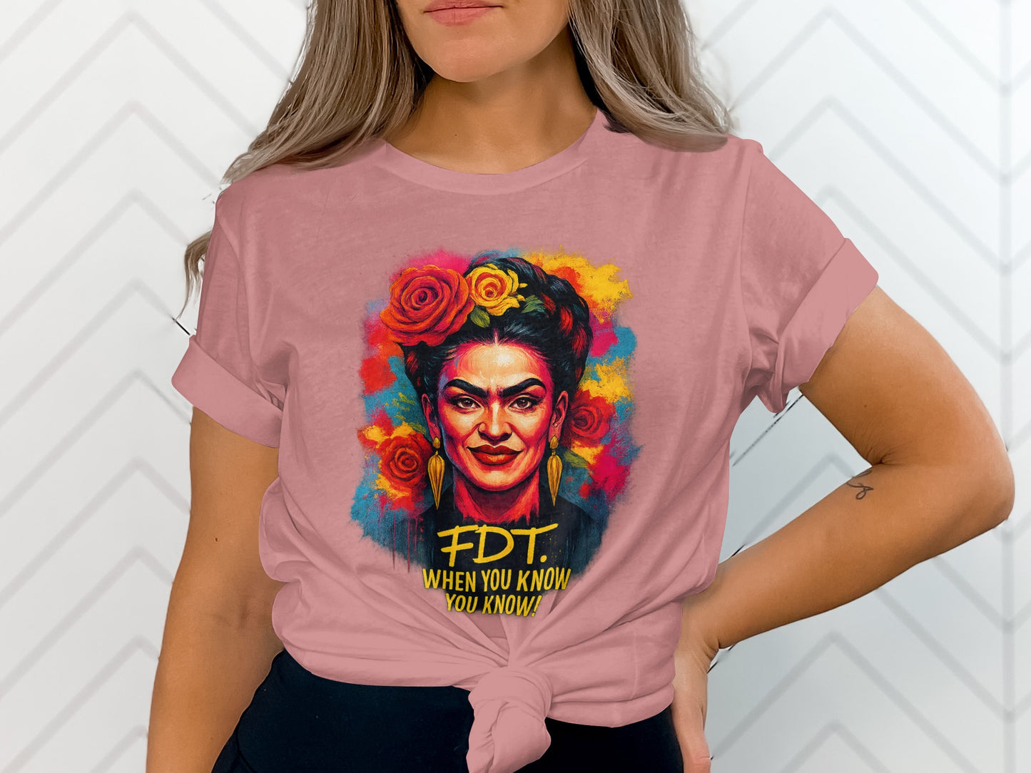 Vibrant FDT When You Know You Know shirt product type